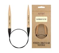 Aiguilles circulaires Knitter's Pride Bamboo Luxe 40 cm, 8,00 mm, 1 pc