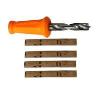 Aiguilles de gréement de pêche, aiguille d'appât pour la pêche à la carpe - Stringer à crochet en acier inoxydable,Accessoires de tacle, conception de forets, outils de fabrication de liens de crochet