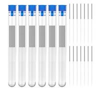 Aiguilles de nettoyage des buses - 30 pièces Buses d'aiguille de Nettoyage, Accessoires d'imprimante 3D, 6 Size Series Kit de Nettoyage pour Imprimante 3D (0.15/0.2/0.25/0.3/0.35/0.4mm)