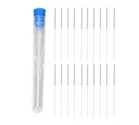 Aiguilles de nettoyage pour buses d'imprimante 3D, en acier inoxydable, 0,4 mm, flexibles, pour Ender 3, CR10, Prusa I3, MK8, MK10, V6, Volcano, 20 pièces, avec tubes de rangement