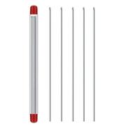 Aiguilles De Pêche Creuses - 5 Pièces Lot De 5 Aiguilles à Pêche En Acier Inoxydable | Aiguilless Creuses Pour La Préparation Des Appâts Et La Fixation Des Hameçons | Accessoires De Pêches Faciles