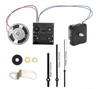 Aiguilles de rechange d'horloge, 13 mm et 17 mm de longueur de tige en plastique pour l'entretien des aiguilles des heures et des minutes, compatible avec les panneaux d'horloge de 2 à 6 mm