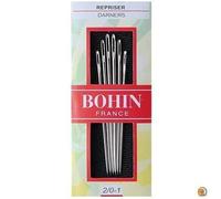 Aiguilles de tricot - BOHIN - Assortiment de 10 cartes - Taille 2/0-1 - Pour laine - Montage