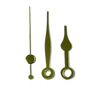 Aiguilles d'horloge à quartz de rechange en métal doré pour mécanisme de mouvement pour trous de main 3,6 mm et 5,5 mm (47 mm doré)