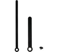 Aiguilles d'horloge 'Sporty' noir 68 mm / 100 mm - Rayher Noir G
