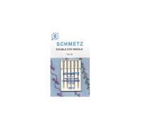 Schmetz double Eye Aiguilles pour machine à coudre Taille 12 (80) - Lot de 5