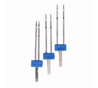 Aiguilles Double En Acier Inoxydable, Lot De 3 Pièces, 5/6/7mm, Pour La Couture Domestique Multifonctionnelle 2.0/90 3.0/90 4.0/90