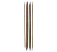 KnitPro Aiguilles à double pointe Symphonie KP20131 Bois multicolore 10 cm