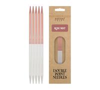 Aiguilles double pointe Knitter’s Pride Rosemist 15 cm - 4,5 mm