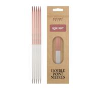 Aiguilles double pointe Knitter’s Pride Rosemist 20 cm - 3 mm
