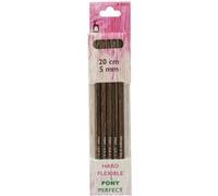 Pony Aiguilles à tricoter Perfect en bois 20 cm 5 mm - 1 pièce