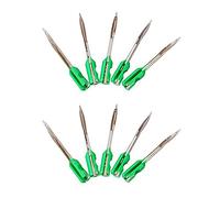 Aiguilles En Acier Pour Pistolet De Marquage Vert Aiguilles De Marquage En Acier (10 Pieces Dans Une Boite)