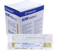 Aiguilles hypodermiques Terumo Agani - 19G - Crème - 1.1 x 50 mm