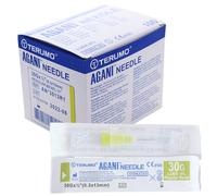 Aiguilles hypodermiques Terumo Agani - 30G - Jaune - 0.3 x 13 mm