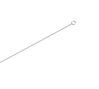 Aiguilles inox tressées 0,35 mm 10u.