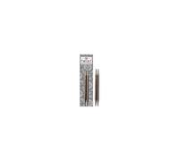 AIGUILLES INTERCHANGEABLES de 8 cm TWIST RED LACE N°2 à 6 - CHIAOGOO(...) - Gris Gris