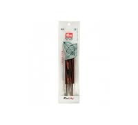 Aiguilles interchangeables longues bois NATURAL N° 3 à 15 à l'unité -(...) - Marron (n°10)