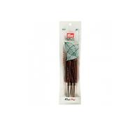 Aiguilles interchangeables longues bois NATURAL N° 3 à 15 à l'unité -(...) - Marron (n°15)