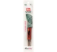 Prym Rundstricknadelspitzen Natural Farbig Lang 11,6 cm 6,50 mm Aiguilles à Tricoter circulaires, Bois, Multicolore, 6,5 mm