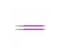 KnitPro Aiguilles interchangeables circulaires normales KP51255 Bois multicolore 5 mm