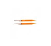 KnitPro KP51262 Aiguilles Interchangeables Circulaires Normales Bois Multicolore 10 mm