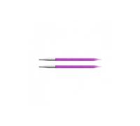 KnitPro KP51260 Aiguilles Interchangeables Circulaires Normales Bois Multicolore 8 mm