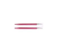 KnitPro Zing Tricoter circulaires interchangeables, en Aluminium, Multicolore, 11.6 x 0.65 x 0.65 cm