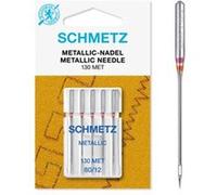 Schmetz Aiguilles machine à coudre Metallic 130/705 H-MET 80/12 pour fils métalliques 5 pièces