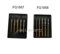 Aiguilles Pour Couronne Bris?E Dentaire,10 Bo?Tes,50 Pi?Ces,Poign?E Plaqu?E Or,Endodontique,Outils De Dentiste,Fg1953/1958 - Type 50pcs Fg1957