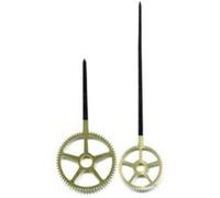 Aiguilles pour horloge - engrenage Noir G
