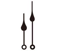 Aiguilles pour horloge Gouttes 9 et 7 cm