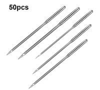 Aiguilles Pour Machine À Coudre, 500 Pièces, Remplacement Universel À Pointe Régulière Pour Singer Brother Tailles 65/9 75/11 80/12 90/14 100/16