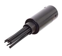 TC TECHNIC Dispositif Universel de Détartrage d'Aiguilles pour Marteau Pneumatique Contient 19 Aiguilles avec des dimensions de 3.0 mm x 125 mm Diamètre du Filetage 30 mm Course de l'Aiguille 24 mm