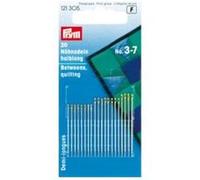 Prym Aiguilles à coudre à la main Betweens 3-7 assorties argentées, chas doré