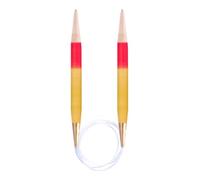 Aiguilles Rondes Pony Flair en Bois 60 cm 9,00 mm - 1 Pièce