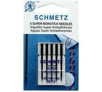 SCHMETZ | 5 Aiguilles pour machines à coudre | Black Super Universal | 130/705 H-SU | Grosseur 80/12 | Avec revêtement antiadhésif