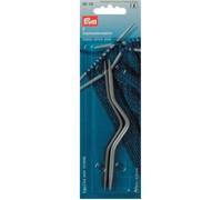 Aiguilles Torsade - PRYM - Aluminium - 2,5 mm et 4 mm - Argenté - 12 cm
