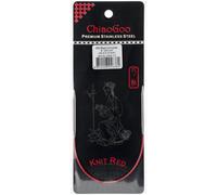 Aiguilles tricoter circulaires ChiaoGoo 6009-2.5 9 pouces Red Line 2,5/3 mm