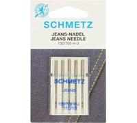 Aiguilles Universelle Jeans pour Machine à Coudre - 130/705H-J Dimension 110/18 - 5 pces - SCHMETZ(...) - Bleu Bleu G
