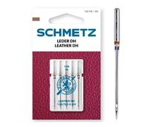 Aiguilles Universelles Cuir Pour Machine À Coudre - 130/705h Dimension 100/16 - 5 Pces - Schmetz Rouge