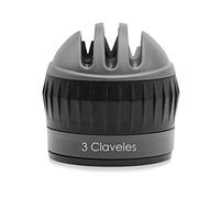 Aiguiseur à couteaux manuel 3 phases avec ventouse 09427"