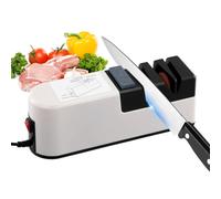 Aiguiseur Couteaux Électrique Professionnel 4 en 1 Diamant Lame Droite USB