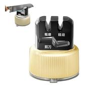 Aiguiseur De Ciseaux De Cuisine,Dispositif À Base De Ventouse | Aiguiseur Portable Pour Les Couteaux De Chef - Pour Femmes et Hommes, Chef, Cuisine, Extérieur, Voyage, Pique-nique, Camping