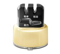 Aiguiseur De Ciseaux | Dispositif À Base De Ventouse - Aiguiseur de Ciseaux Portable - Pour Femmes Et Hommes, Maison, Cuisine, Extérieur, Voyage, Pique-Nique, Camping