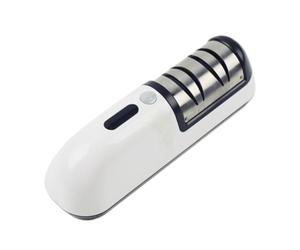 Aiguiseur de coupe électrique professionnel | Machine d'affûtage électrique en 3 étapes entièrement automatique, polisseuse de lames multifonction | Kitchen Cutter Skinter For Home Restaurant Chef Us