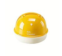 Aiguiseur de coupe en forme d'ours avec base d'aspiration - Acier tungstène - Corps ABS - Pierre d'affûtage de cuisine essentielle - Aiguiseur à ventouse