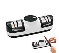 Aiguiseur de couteaux à main - Appareil de polissage électrique, outil de couteau USB rechargeable et silencieux, affûteur à vitesse réglable, gadget de coutellerie professionnel | pour utiliser des c
