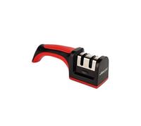 Arcos Aiguiseur professionnel pour couteaux – Poignée ergonomique – Céramique & carbone – Rouge/Noir