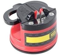 Aiguiseur de couteaux - Aiguiseur avec ventouse, idéal pour maintenir le tranchant. Design ergonomique et facile à utiliser. Finition en matériaux durables. *
