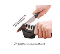 Aiguiseur de couteaux Aiguiseur de couteaux à 3 étapes : Affûtage en acier au tungstène et céramique